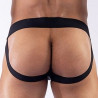 Mr B - Mister B Jockstrap en néoprène Mister B Noir-Rouge
